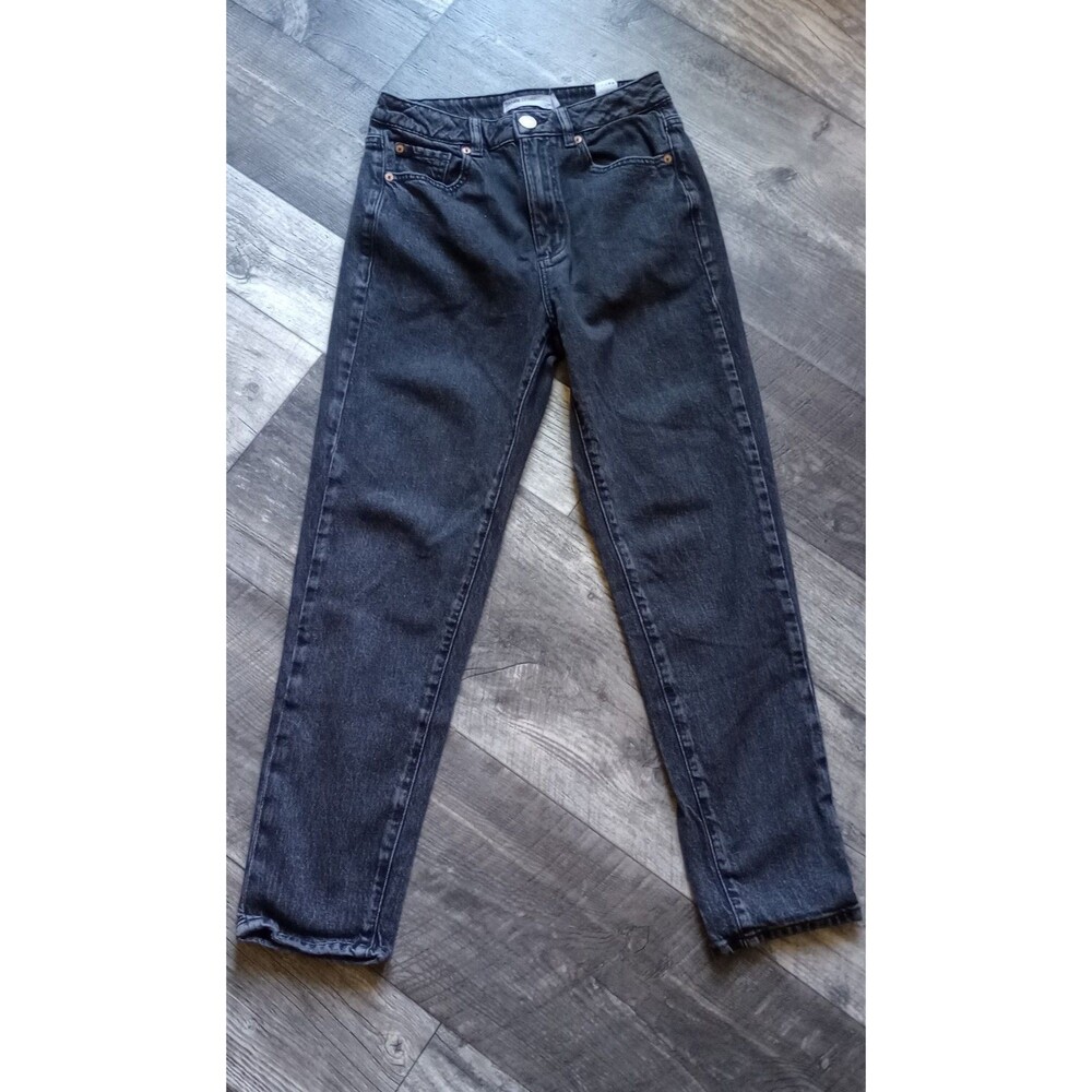Garage Denim Women's 3/26 Black Mom Jeans